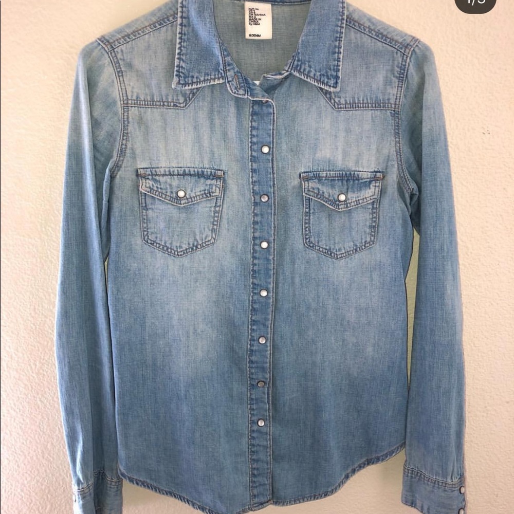 Denim shirt